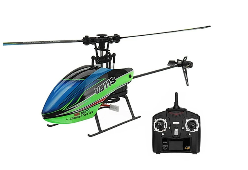 Parkten Wltoys горячий V911S 2,4G 4CH 6G Gyro Flybarless RC вертолет RTF RC Самолет детский подарок легко играть