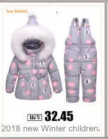 2020 Overalls Winter Jumpsuit Baby Newborn Plus velvet snowsuit Snow Wear Coat Boy Warm Romper down Cotton Girl clothes Bodysuit