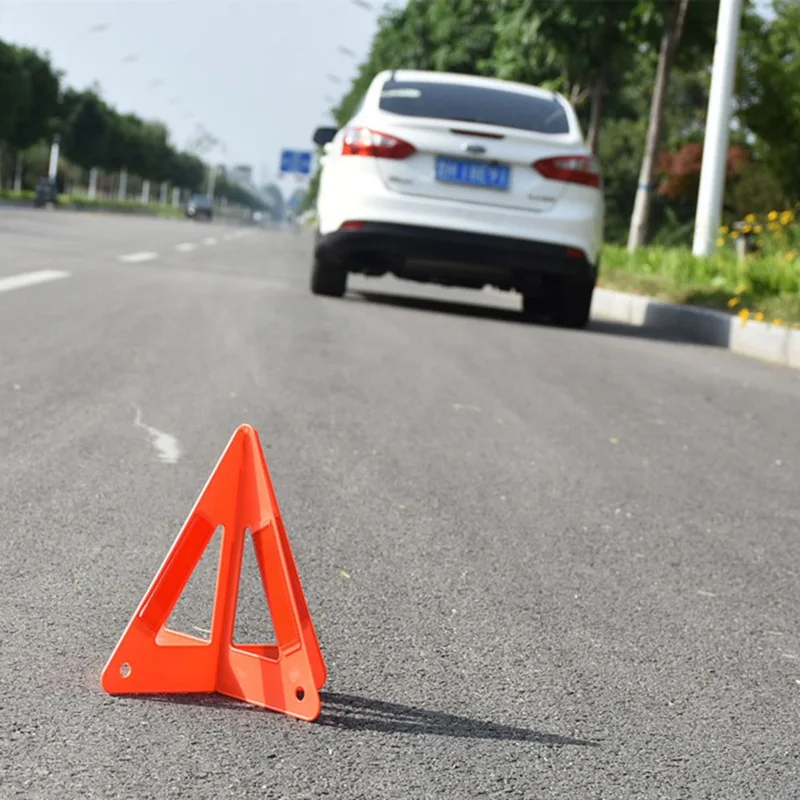 Авто безопасности Аварийный отражающий Предупреждение Треугольники 26*25*23 см; Лидер продаж; безопасности автомобиля инструменты