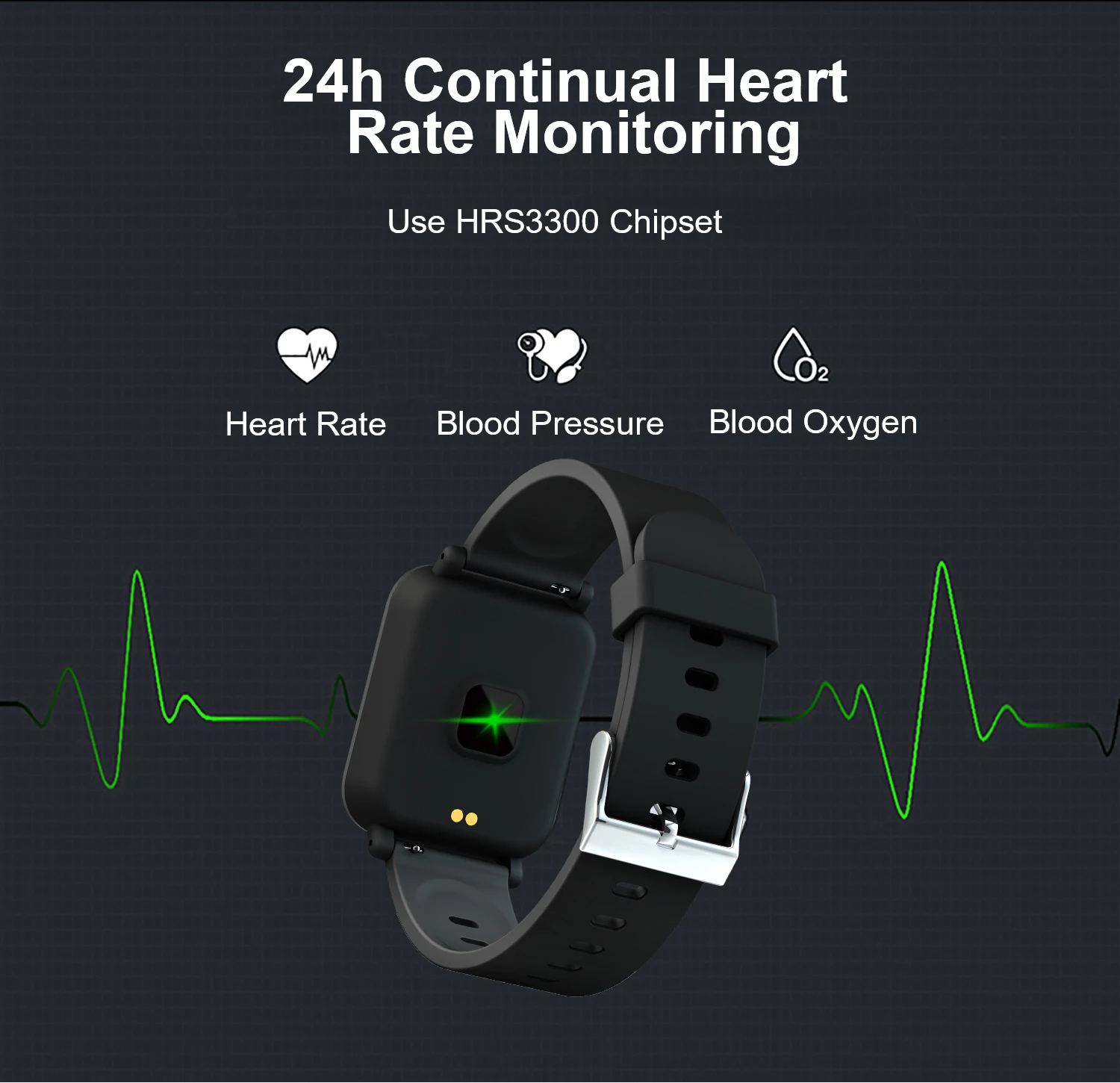 SENBONO SN70 Bluetooth Смарт-часы IP68 Водонепроницаемый трекер физической активности кислорода в крови монитор сердечного ритма для мужчин и женщин Смарт-часы