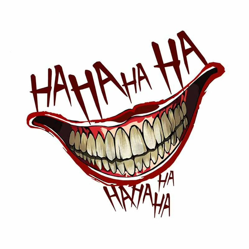Fashion Car Stickers Decor Motorcycle Decals Joker Graffiti Decorative Accessories Creative Sunscreen Waterproof PVC 13cm*12cm | Автомобили