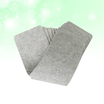 

6PC Non-Woven Stair Mat Non-Slip Self-Adhesive Household Simple Step Mat Step Carpet for Home Gym（Light Grey）