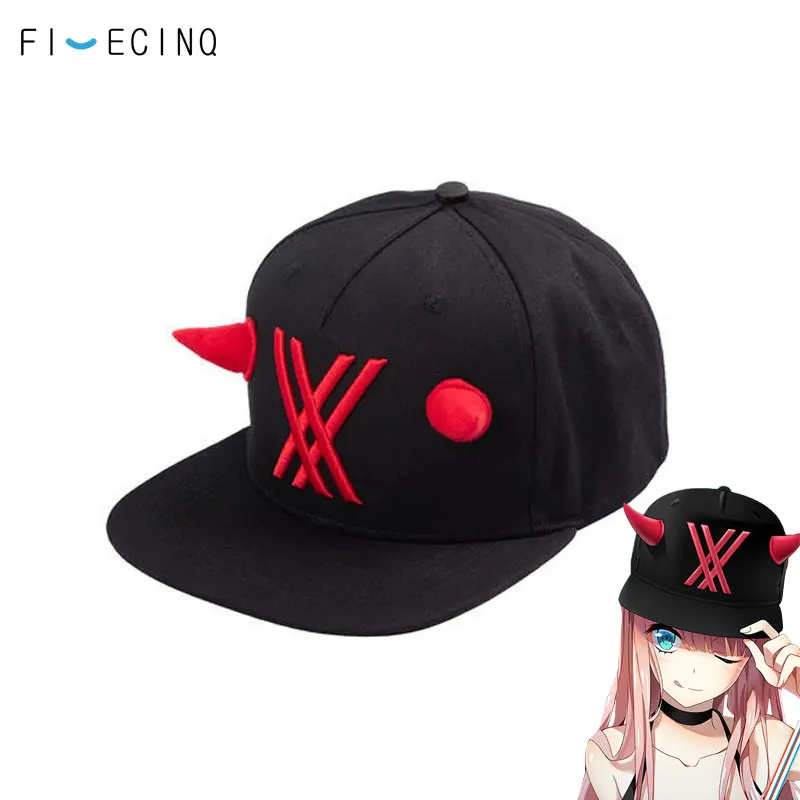 Anime Hat Cospaly Cap Girls Black White 
