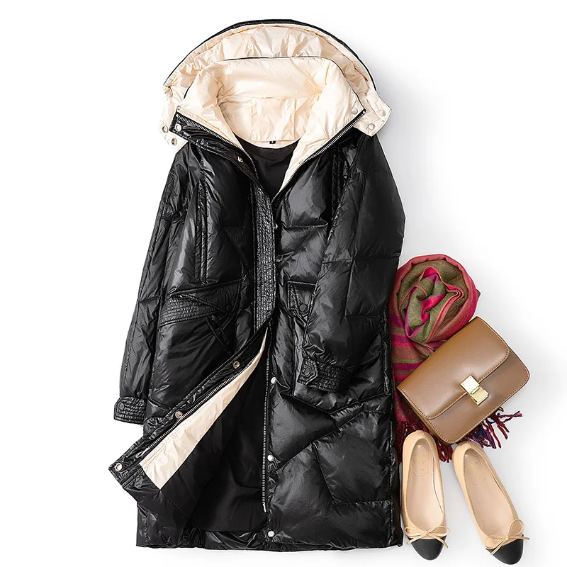 2019 Новый женский зимний пуховик корейский модный с капюшоном толстый Doudoune Femme Hiver