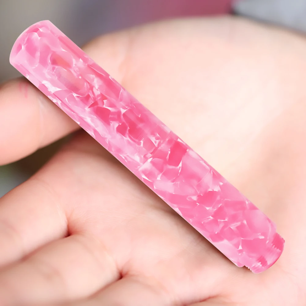 march pink Moonman Wancai Мини Прозрачная карманная пипетка перьевая ручка высокого качества чернильная ручка - Цвет: march pink