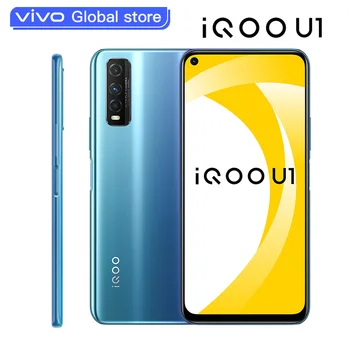 

2020 New vivo iQOO U1 4G Smartphone 8GB 128GB Snapdragon 720G Celular 5000mAh 18W 48.0MP Triple Cameras UFS2.1 Face ID Cellphon