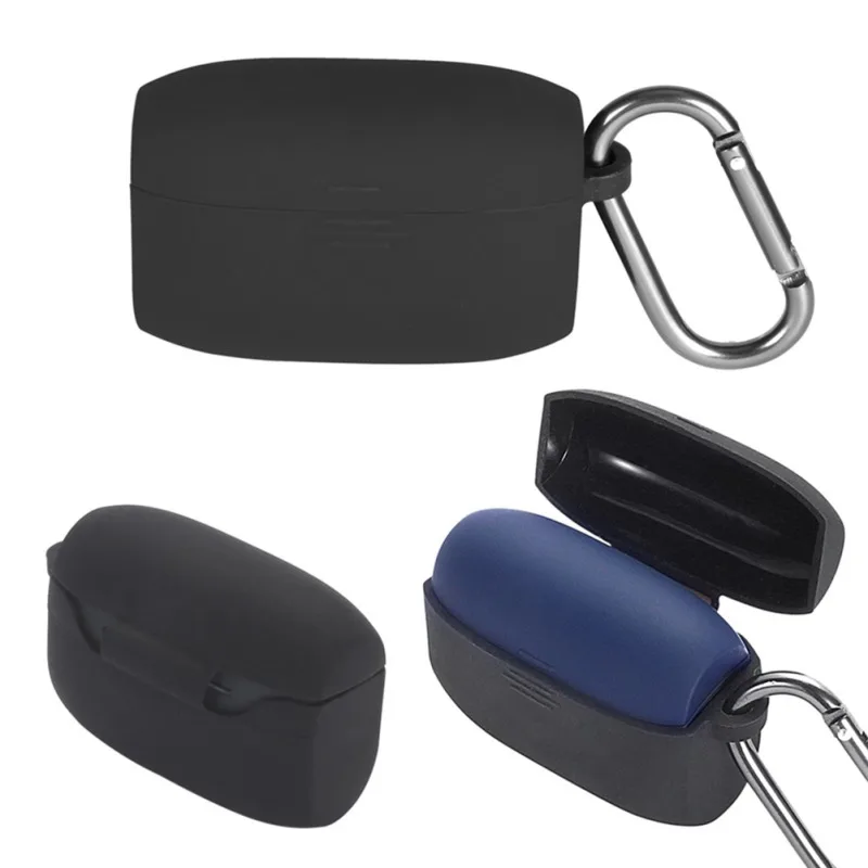 Чехол для наушников ДЛЯ Jabra Elite 65 t, беспроводная спортивная Гарнитура, силиконовый защитный чехол, чехол с крюком против потери, портативный чехол s