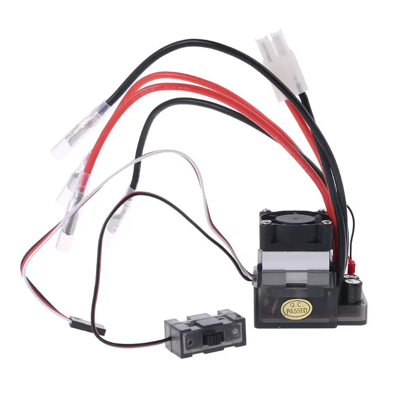 

Off-Road 320A 2~4S LiPo Battery Brushed ESC Speed Controller T Plug BEC 5.6V 2A for RC 1/10 Car Truck Auto R7RB