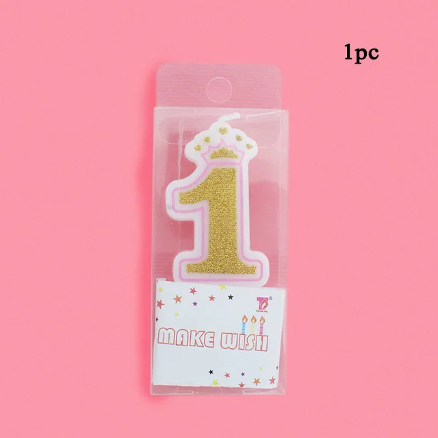 Большой белый шар в виде лебедя с днем рождения, украшения для взрослых, свадьбы, розовые воздушные шары в виде любви - Цвет: Crown Candles PK 1
