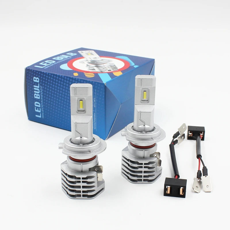 Rockeybright M4 3200LM H4 светодиодный фар H7 H8 H9 H11 Автомобильные фары H4 50 Вт яркий белый H1 9012 светодиодный H7 фар