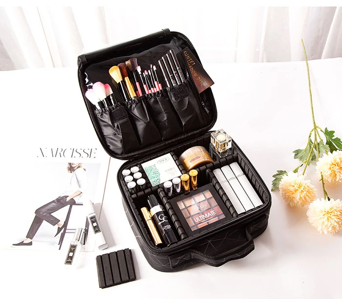 FREE SHIPPING Profession Makeup Box JKP4339