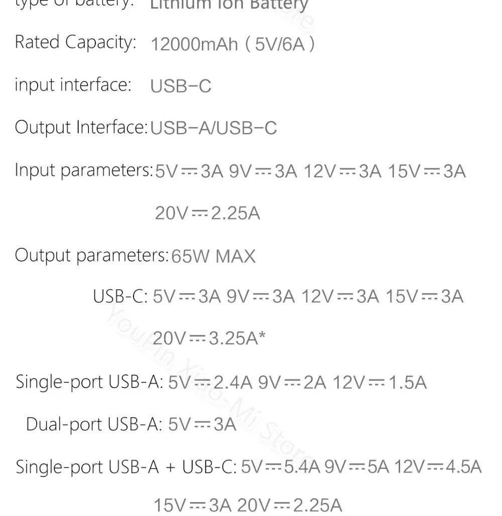 Новейшая модель; Xiaomi ZMI Мощность банк PRO 20000 mAh быстрая зарядка № 10 Pro QB823 65 Вт 20000 мА/ч, Мощность bank зарядное устройство для iPhone iPad Тетрадь