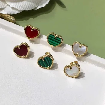 

ZOZIRI brand 925 Sterling Silver cute butterfly Earrings for charm women Small Heart Earrings Cute birthday party Silver Jewelry