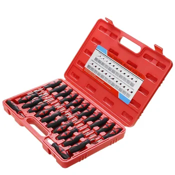 

23PCS Terminal Release Tools Set Harness Connector Remover Tool Package Hand Tool Kit with Plastic Toolbox Storage