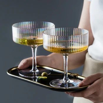 

Crystal Cocktail Glass Whiskey Glass Cup Wine Glass Coffee Cup Ice Cream Shot Glass Copas De Cristal Kitchen Drinkware MM60BLB
