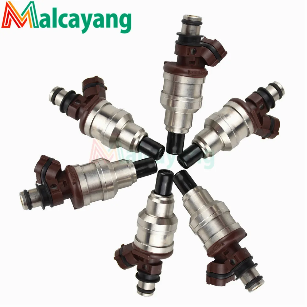 Набор из 6 шт. 23250-65020 2325065020 Топливные форсунки для Toyota 4runner Hilux Pickup 89-95 SR5 T100 3VZE 93-94 3.0L 2959CC