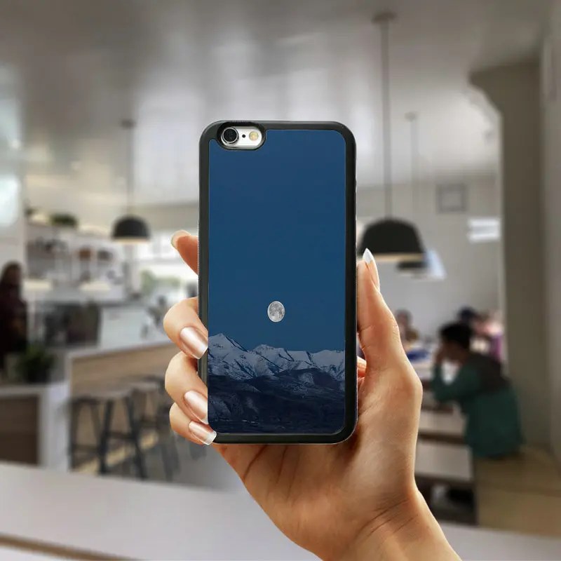 Picture 10 Жесткий ПК чехол для iphone 8 7 6 6S Plus X XR XS Max 5s 5 SE 4 4s Супермен чехол для сотового телефона Стрекоза на полной луне парк - Цвет: Picture 10