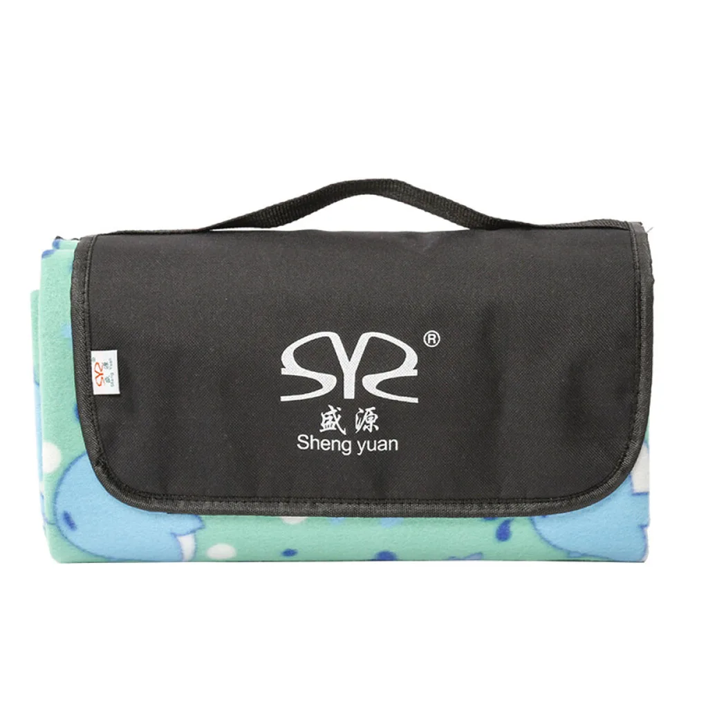 Portable Extra Large Travel Picnic Camping Mat Waterproof Outdoor Holiday Beach Garden Folding Camping Pad Blanket 200x200cm