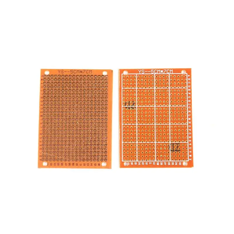 5pcs Bakelite Circuit Board 5x7cm Prototype Single Side Copper PCB Board DIY (3)