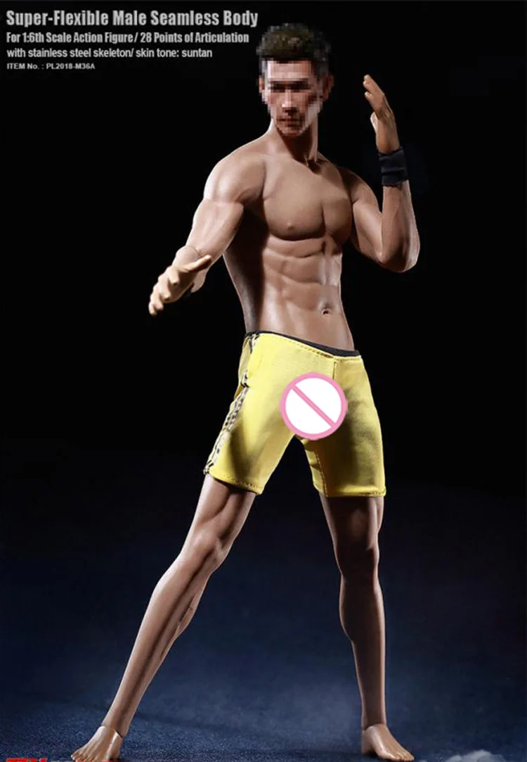M36A/M36B TBLeague 1/6th TBLeague PL2018-M36 супер гибкий мужской Бесшовный корпус Азии кожи/черная кожа модель для детей возрастом от 1" фигурку
