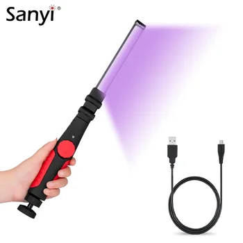 

Foldable Handheld Ultraviolet Sterilizer Flashlight Disinfection Lamp UV Sterilizer UV Germicidal Rod Bactericidal Working Light