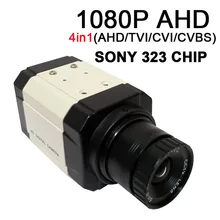 AHD 1080P 4в1(AHD/TVI/CVI/CVBS) коробка мини-камера с osd меню встроенный SONY IMX323+ FH8536E
