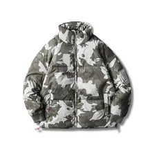 Новинка зимы, японский Ретро стиль, рабочие хлопковые мужские свободные брендовые камуфляжные повседневные хлопковые вещи