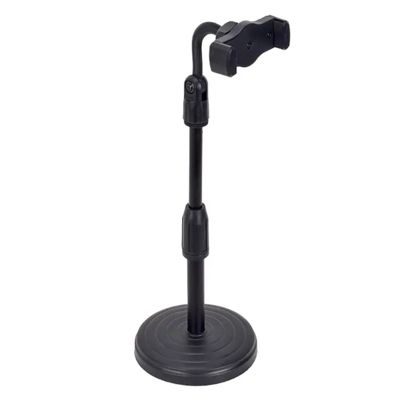 

Adjustable Tablet Stand Phone Clip Holder Desktop Lazy Bracket Mount Support