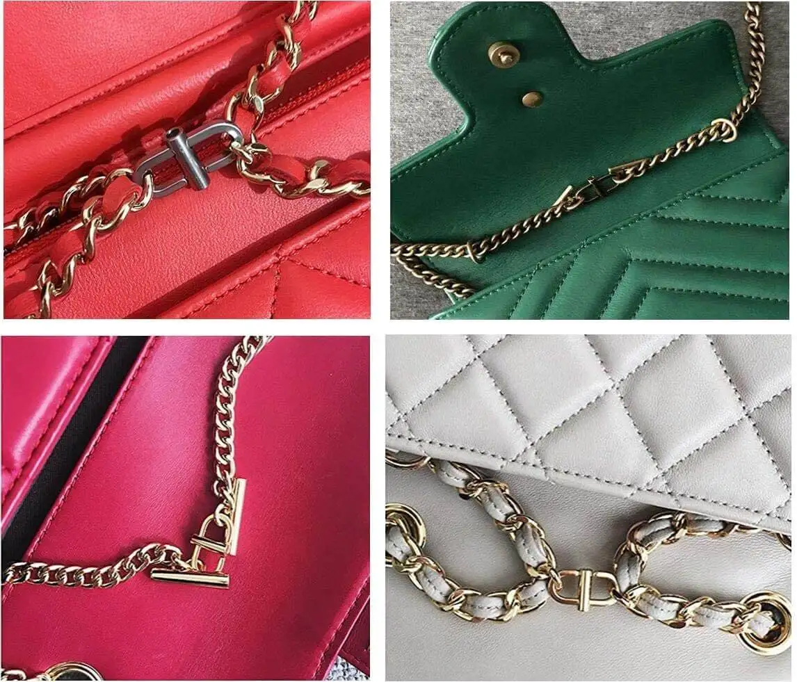 HOW TO SHORTEN CHANEL BAG CHAIN STRAP (on the shoulder, crossbody, & super  short) 