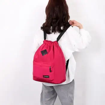 

New Women's Backpack 2019 Schoolbags Drawstring Bag Outdoor Sports Backpack Casual Student Backpack Bolsas Mochilas Sac A Dos