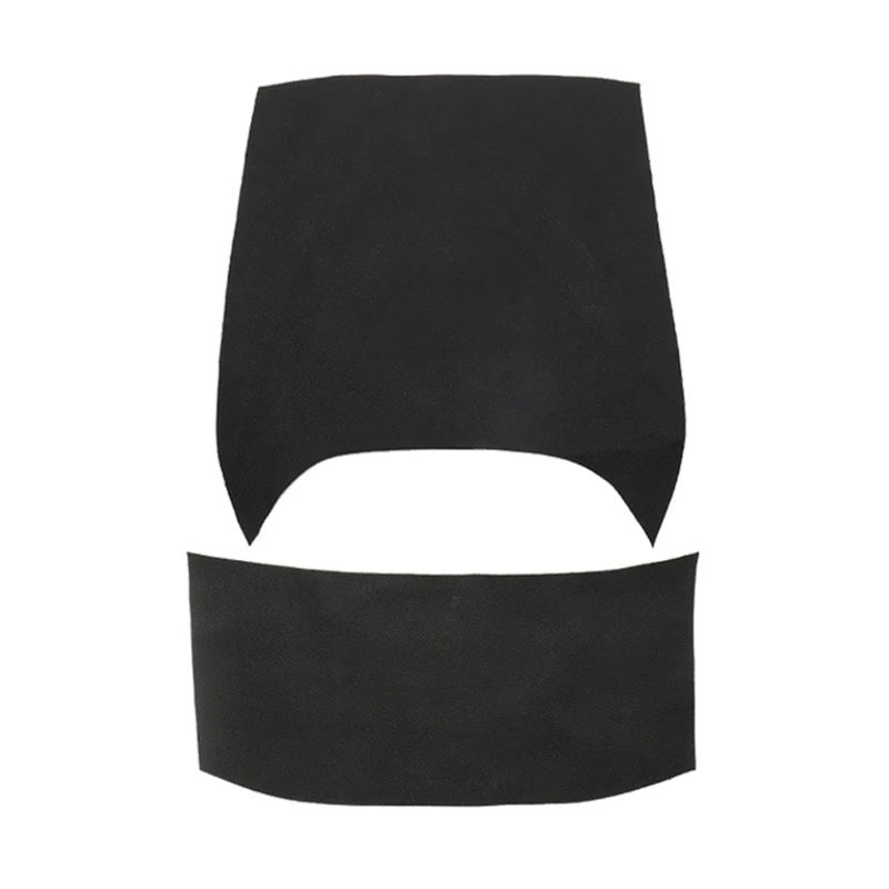 2 Pcs Interior Rear Armrest Scuff Plate Guard for Model 3 y Leather Pad Easy to Clean Cover Auto Interior Accessories
