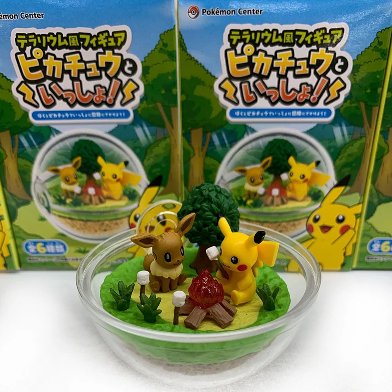 TAKARA TOMY Pokemon Pocket Monsters Pikachu фигурка эльф куклы сцены игрушки Фигурки детей Подарки |