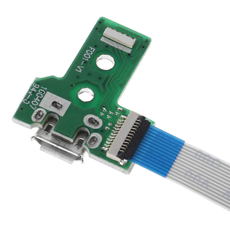

USB Charging Port Board With 12 Pin Flex Cable For JDS-030 PS4 Controller