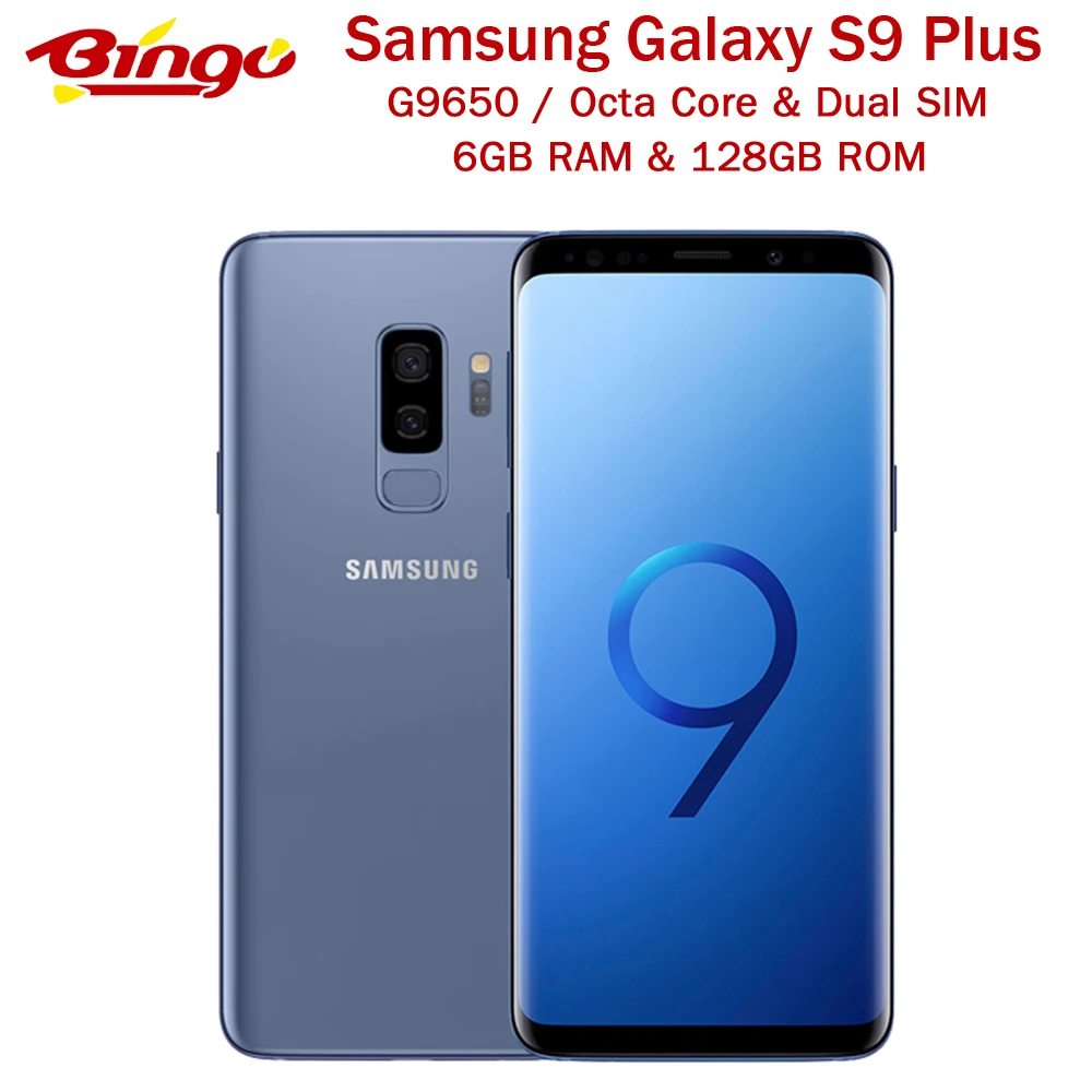 Samsung Galaxy S9 + Plus G9650 128G 4G LTE Android мобильный телефон восемь ядер 6 2 &quotдве SIM карты