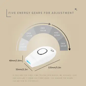 

300000 Pulse Professional Permanent IPL Laser Epilator Hair Removal Photo Women Painless Threading Machine Electric Device