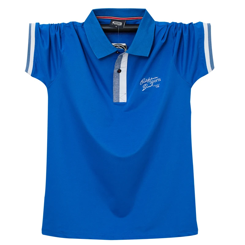 Plus Size 5XL 6XL Men Polo Shirts 2021 
