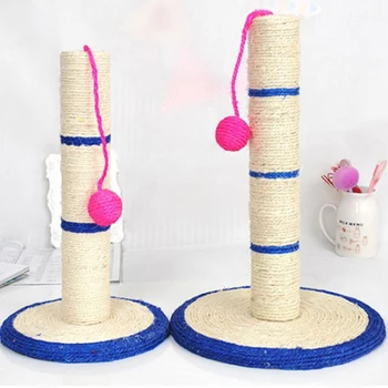 

Cat Tree - Pole Scratcher with Ball (Toy) - Random Color