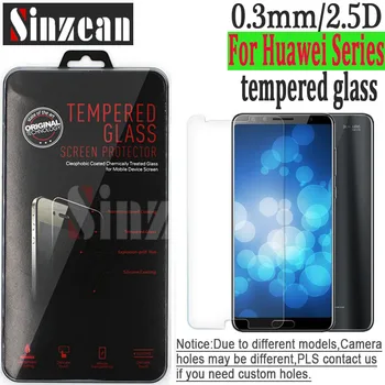 

Sinzean 100pcs For Huawei P40 lite E/P30 lite 2020/NOVA 6SE/NOVA 7/P Smart Pro 2019/Honor 30 Pro/V30 2.5D Clear Tempered Glass