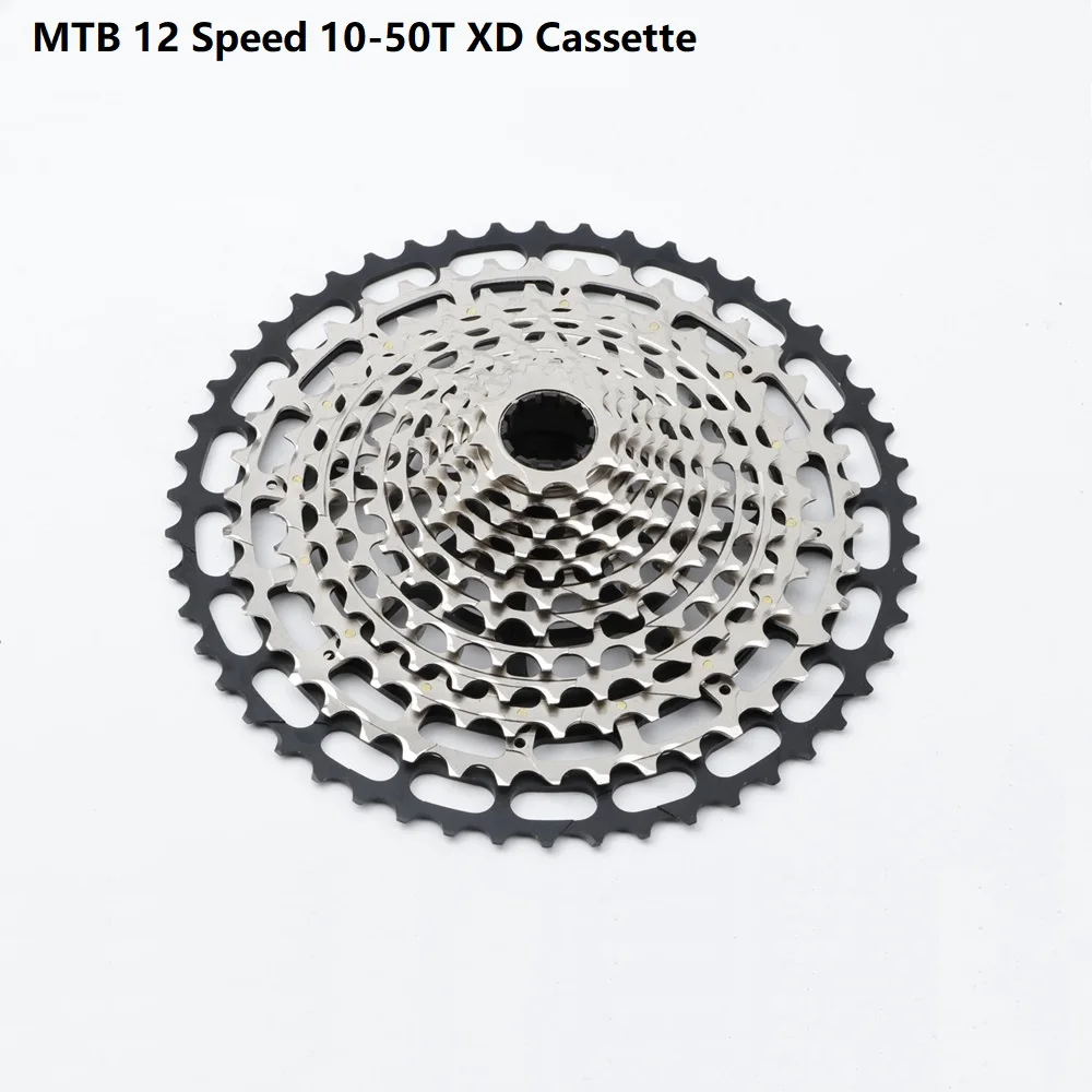 

MTB 12 Speed 10-50T ULT XD Cassette Ultralight Full steel Durable Ultimate 12s Mountain Bike XD Freewheel 10-50 k7 Sprocket