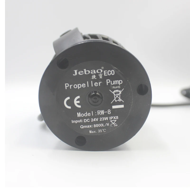 Jebao/Jecod RW-4 RW-8 RW-15 RW-20 Коралл цилиндр pump110~ 240V Аквариум волна делая насос аквариума дуя