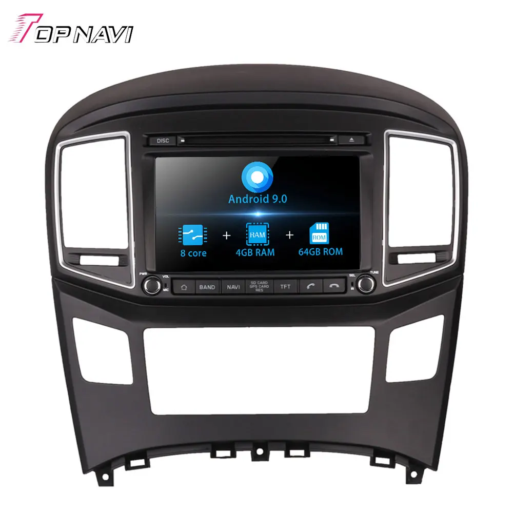 Авторадио " Восьмиядерный Android 9,0 Автомобильный gps навигатор для HYUNDAI H1-стерео Авто Радио DVD мультимедийный плеер 2 Din