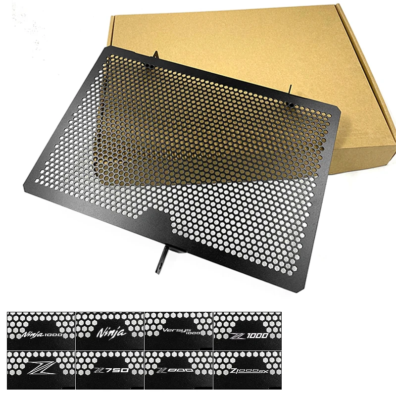 Motorcycle Radiator Guard Grille Oil Cooler Cover For KAWASAKI Z750 Z800 Z1000 Z1000SX NINJA 1000 2007 2008 2009 2010-2016