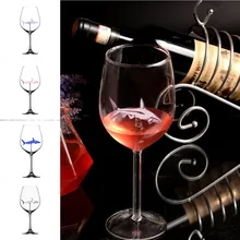 2 шт., бокал для вина, Акула, красное вино, чашка для дома,, Акула, красное вино, бокал, бутылка для вина, кристалл, для вечерние бокалы, для торжества
