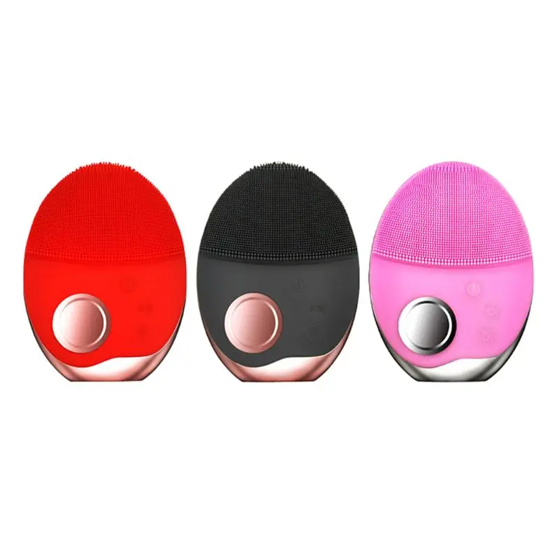 

Electric Facial Cleansing Brush Wash Face Cleaning Machine Pore Cleaner Acne Remover Wireless Charging Skin Beauty Massager