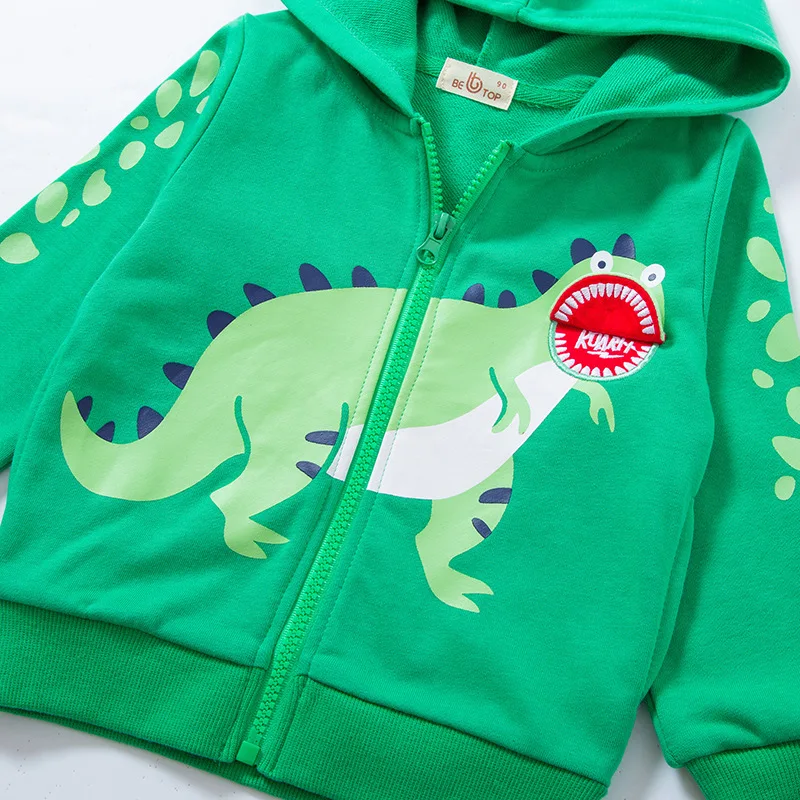 New Autumn Jacket Kids Clothes Boys Jacket Coat 2-7Yrs Children Hooded Cardigan Zipper Coat Winter Hoodies Baby Outerwear