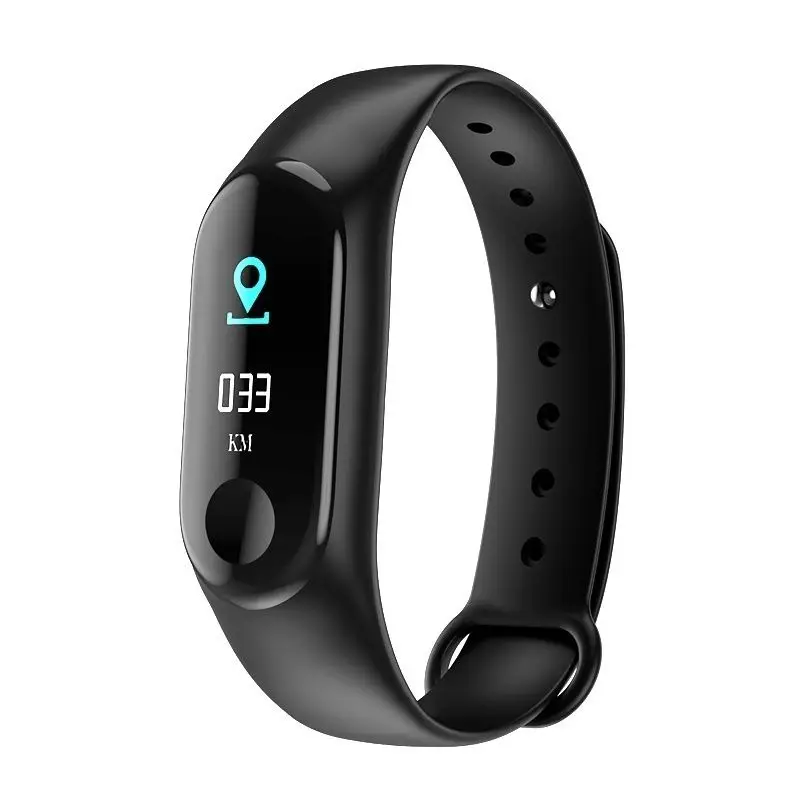 Wearable Waterproof Bluetooth Smart Band Watch Bracelet Wristband Color Screen Fitness Tracker Blood Pressure