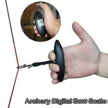 

0.1-81Ibs Tension Calculator Archery Digital Bow Scale For Compound Recurve Tool
