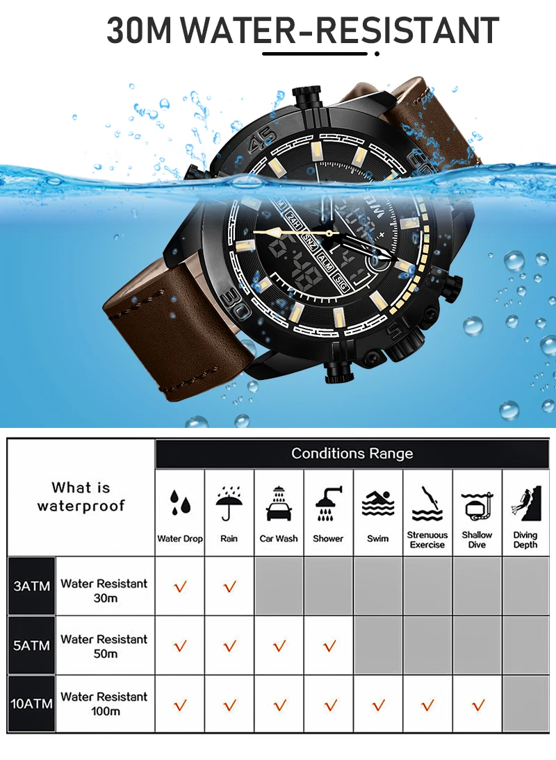Relogio masculino двойной кварцевый цифровой дисплей reloj hombre удобный кожаный ремешок erkek kol saati чехол из сплава orologio uomo