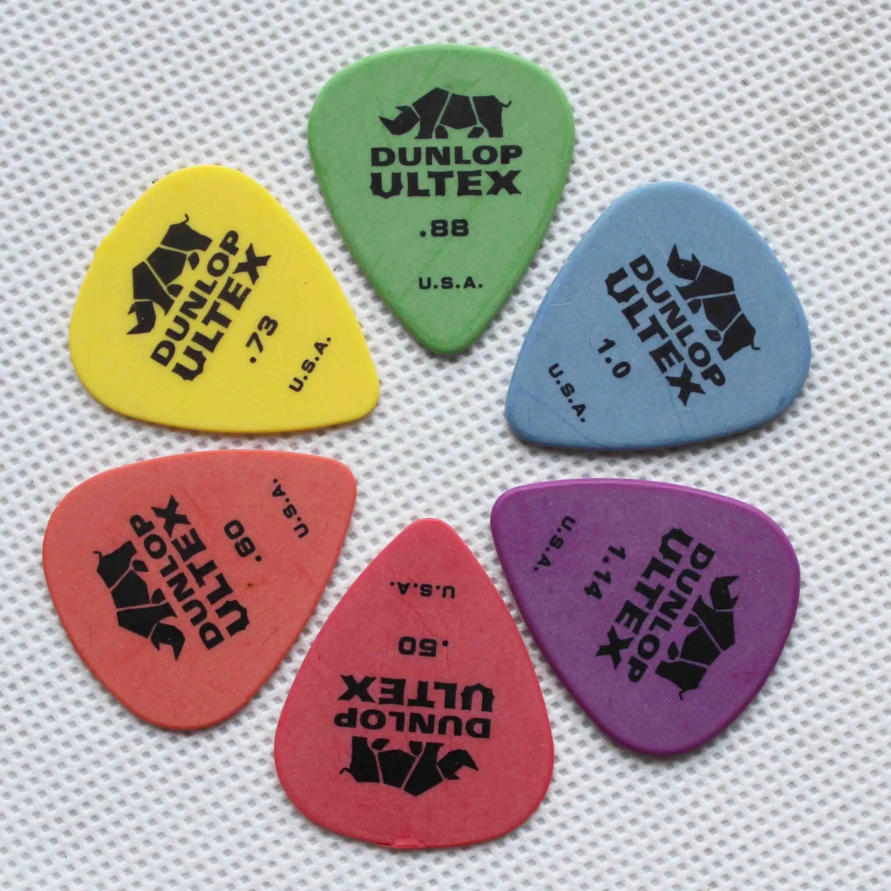Данлоп Tortex Derlin гитарные палочки, медиаторы для акустической, классической, электрической и бас-гитары s