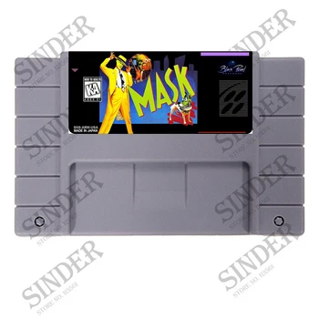 

The Mask Good Quality 16 bit Big Gray Game Card For NTSC Game Player